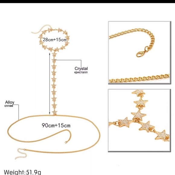 Stunning star necklace - Picture 3 of 4